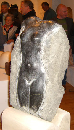 Black Eros by Christopher Hall, Scottish Sculptor